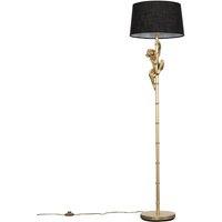 ValueLights Monkey Black Floor Lamp