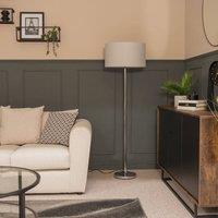 ValueLights Charlie Silver Floor Lamp Base