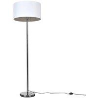ValueLights Charlie Silver Floor Lamp