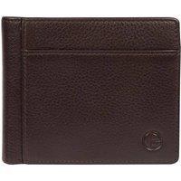 Pure Luxuries London Men 'Kestrel' Leather Wallet in Brown