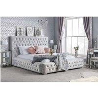 Birlea Grande Bed in Grey | Size: Super King