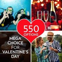 Activity Superstore Mega Choice for Valentine's Day - Gift Experience
