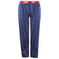 Original Penguin Men Lounge Jersey Navy Pyjamas Bottoms | Size: Small