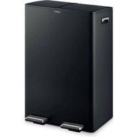 Tower Recycling Pedal Bin, 60L, Black T838023BLK