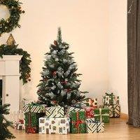 https://www.burton.co.uk/product/homcom-4ft-artificial-snow-dipped-christmas-tree-xmas-pencil-tree-holiday_p-5d4e8367-ddf4-43c7-b415-487c8632d496?colour=Green&size=4ft