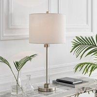 https://www.burton.co.uk/product/furnitureboxuk-esme-clear-glass-silver-metal-table-lamp-light-with-fabric-shade-including-bulb_p-3e46ad56-33f4-4ef7-a2d6-aeb5d45e1858?colour=White&size=One%20Size
