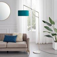 https://www.burton.co.uk/product/furnitureboxuk-danielle-art-deco-arc-lamp-in-brass-plate-with-teal-velvet-shade-and-marble-base_p-60fa5968-96ec-4e72-ad35-fb7edd6ef31f?colour=Gold&size=One%20Size