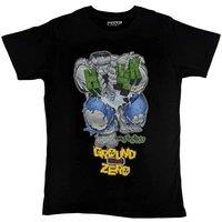 Marvel Hulk Ground Zero T-Shirt in Black | Size: large