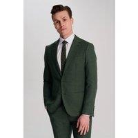 Harry Brown London Men Sandro Slim Fit Linen Look Suit Jacket in Green | Size: 40R