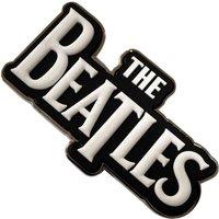 The Beatles Drop T Logo Fridge Magnet in White