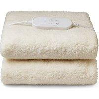 Morphy Richards EverCosy Single Premium Fleece Heated Electric Under Blanket in White