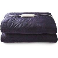 Morphy Richards EverCosy Large Fleece Electric Heated Throw in Blue | Size: Double
