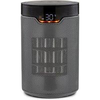 Morphy Richards HeatFlux 1.5kw Bedside Ceramic Fan Heater with Remote Control Grey