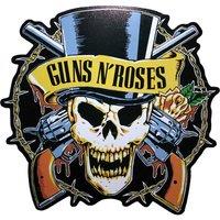 Guns N Roses Top Hat Fridge Magnet in Black