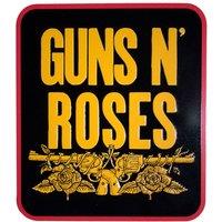 Guns N Roses Stacked Logo Black Fridge Magnet