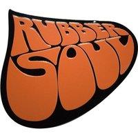 The Beatles Rubber Soul Logo Fridge Magnet in Black