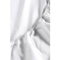 CHRISTY 200TC 100% Organic Cotton Fitted Sheets in White | Size: Super King Fitted