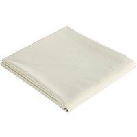 CHRISTY 200TC 100% Organic Cotton Flat Sheets in Beige | Size: Super King Flat