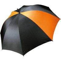 Kimood Men Storm Manual Open Golf Umbrella in Jet Black