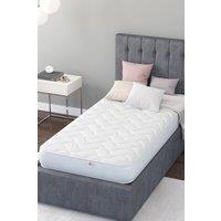 Aspire UK Made Support Rolled Mattress in White | Size: Small Double