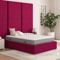 Aspire Tension Relieving Pocket Memory Foam Mattress in White | Size: Double