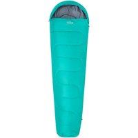 Mountain Warehouse Basecamp 250 Mummy Sleeping Bag 2 Seasons Insulated 5-15C in Teal