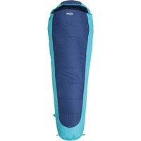 Mountain Warehouse Summit 500 Square Sleeping Bag Insulated Two Way Zip Camp Bed in Blue