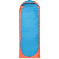 Mountain Warehouse 'Microlite 500' Compact Lightweight Zip Up Square Outdoor Sleeping Bag in Orange
