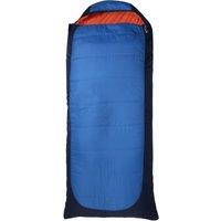 Mountain Warehouse 'Microlite 950' Lightweight Camping Hiking Outdoor Square Sleeping Bag in Blue