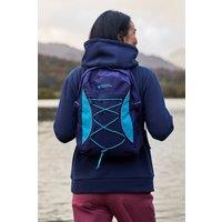 Mountain Warehouse Men Bolt 18L Backpack Rucksack Padded Straps Multi Pocket Day Bag in Teal