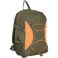 Mountain Warehouse Men Bolt 18L Backpack Rucksack Padded Straps Multi Pocket Day Bag in Khaki
