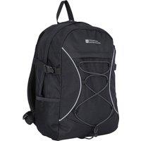 Mountain Warehouse Men Bolt 18L Backpack Rucksack Padded Straps Multi Pocket Day Bag in Black
