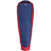 Mountain Warehouse Summit 500 Square Sleeping Bag Insulated Two Way Zip Camp Bed in Navy