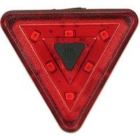 Mountain Warehouse Lightweight 360 Rotating Design Mounted Bike Triangle Tail Light in Black