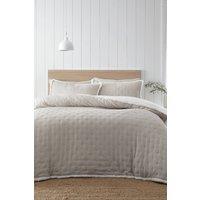 Catherine Lansfield 'Cosy Nori' Soft Sherpa Duvet Cover Set in Cream | Size: Single