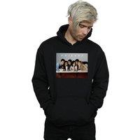 Friends Men Group Photo Milkshakes Hoodie in Black | Size: 2X-large