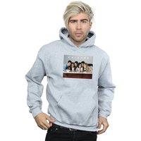 Friends Men Group Photo Milkshakes Hoodie in Grey | Size: large
