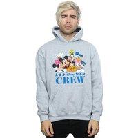 Disney Men Mickey Mouse Friends Hoodie in Grey | Size: X-Large