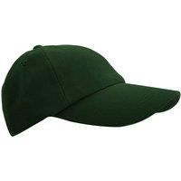 Result Men Low Profile Heavy Brushed Cotton Baseball Cap Pack of 2 in Green