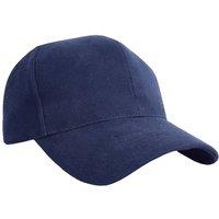 Result Men Pro Style Heavy Brushed Cotton Baseball Cap Pack of 2 in Navy