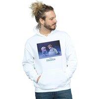 Disney Men Frozen Build A Snowman Hoodie in White | Size: 2X-large