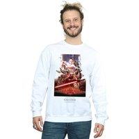 Disney Men Star Wars The Rise Of Skywalker Poster Sweatshirt in White | Size: X-Large