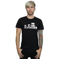 Disney Men Star Wars The Rise Of Skywalker Troopers Band T-Shirt in Black | Size: 4X-Large