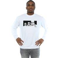 Disney Men Star Wars The Rise Of Skywalker Troopers Band Sweatshirt in White | Size: Small