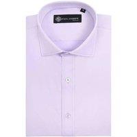 Paul Andrew Men Classic Dress Shirt Double Cuff Cutaway Collar Formal in Lilac | Size: Small