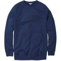 Cotton Traders Men Cotton Crew Neck Sweatshirt in Navy | Size: 2X-large