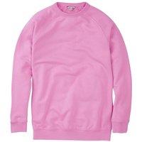 Cotton Traders Men Cotton Crew Neck Sweatshirt in Pink | Size: 3X-Large