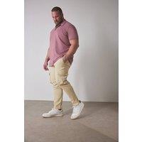 BadRhino Men Stretch Cargo Trousers in Brown | Size: 60R