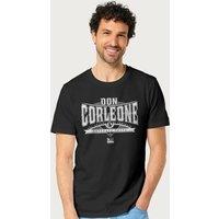 The Godfather Men Don Corleone Family Business Trumps Everything T-Shirt in Black | Size: Medium