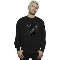 Star Wars Men Obi-Wan Kenobi Jedi Knight Sweatshirt in Black | Size: Medium
